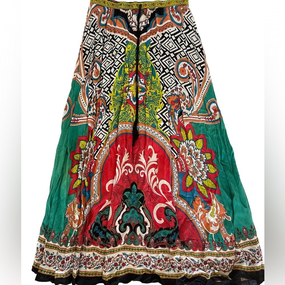 Mix Nouveau Multicolored flowy Maxi Skirt